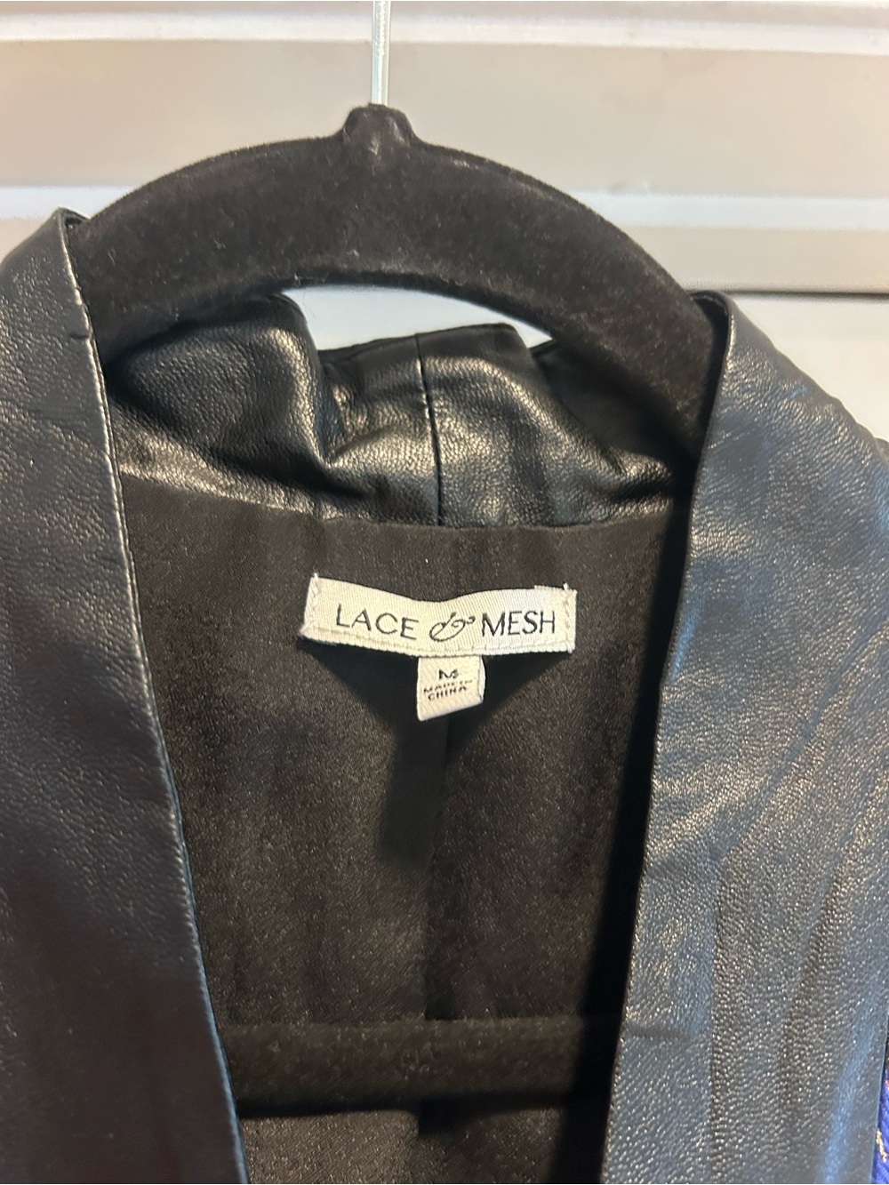Bee Patterned Open-Front Blazer - Picture 5 of 5